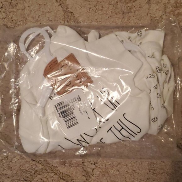 3 for $20 - NWT, RAE DUNN "I Woke Up Like This" Bodysuit Set - 6-9 Months - Picture 3 of 3